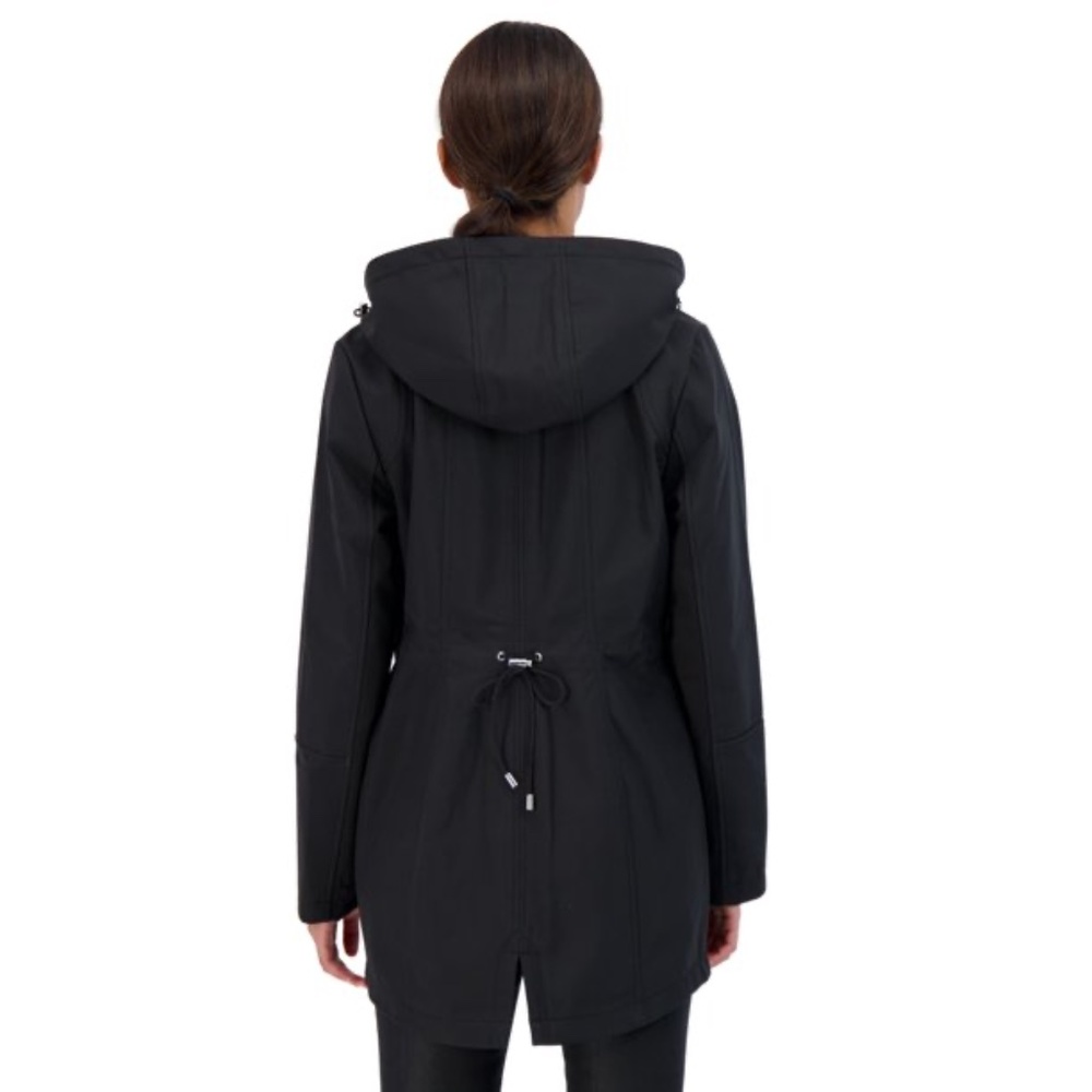 NEW Sebby Collection Women's Hooded Softshell Anorak JACKET SIZE SMALL NWT - Picture 3 of 4